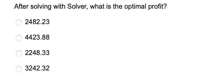 nor unit ora The availahle time in machine hours ner week is