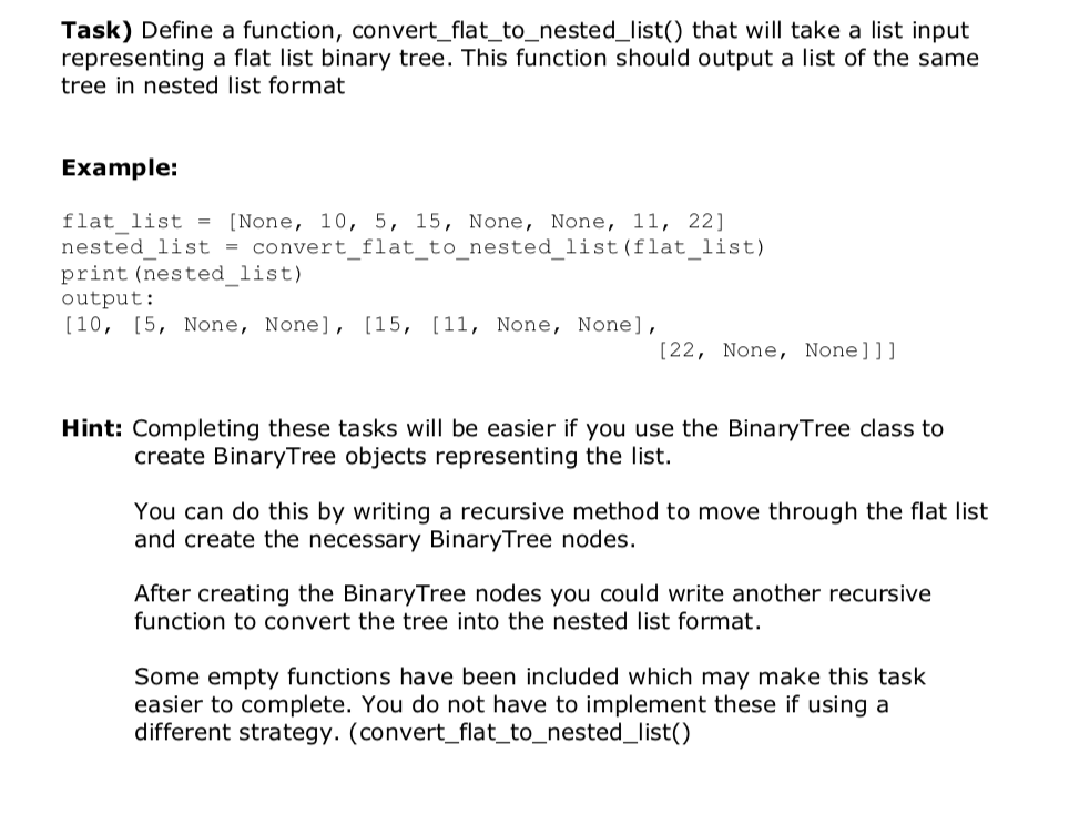 information for further explanation for the question and also the code that