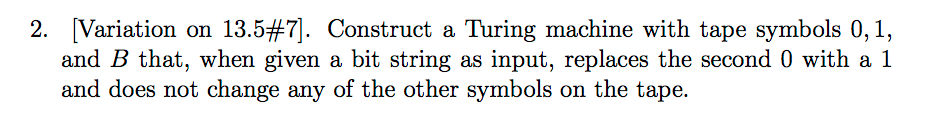 Topic: Discrete Mathematics and its Applications" Chapter 13 Modeling Computation:Turing Machines 2.