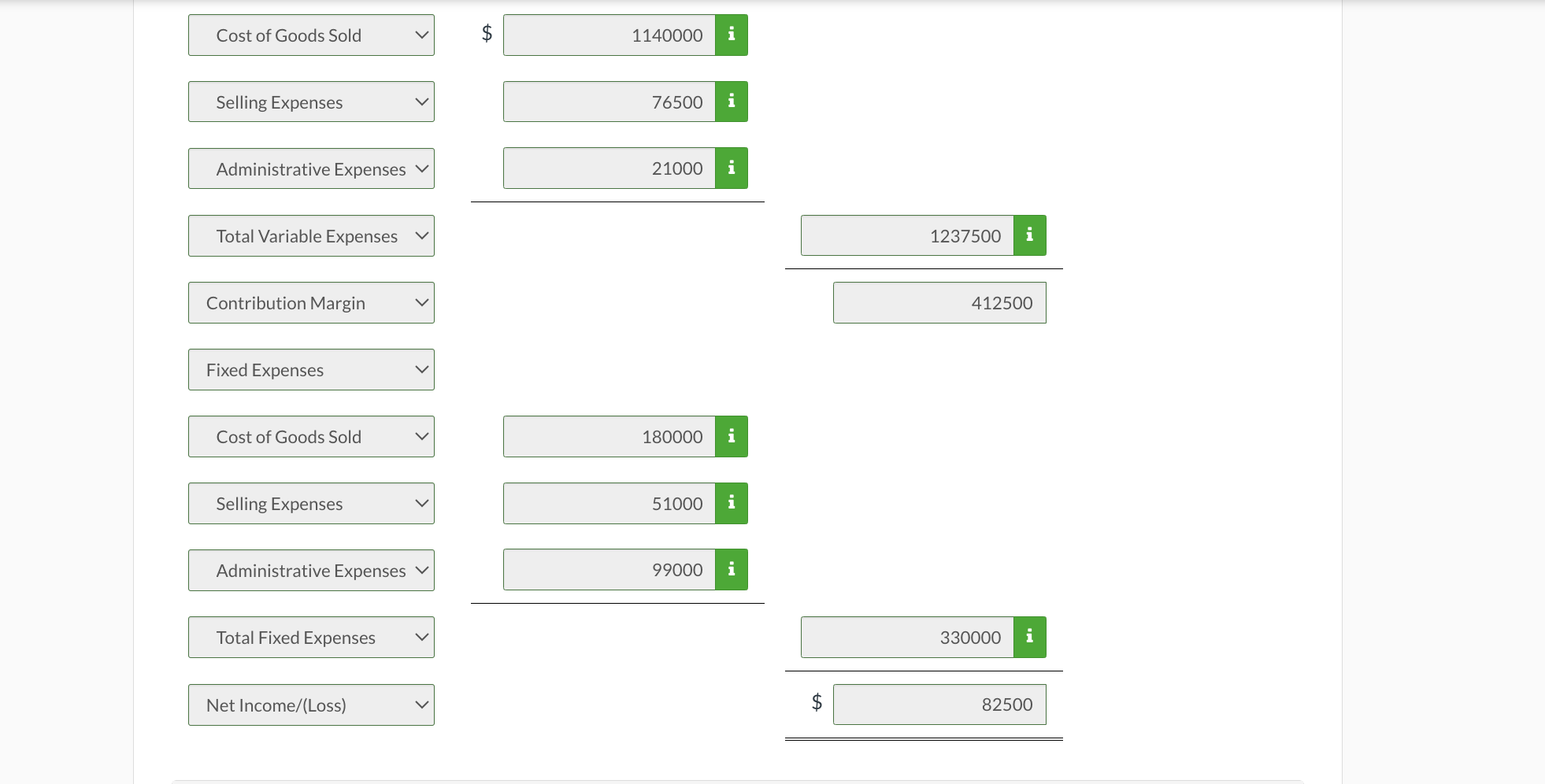 cost per bottle to 3 decimal places, e.g. 0.251.) Variable cost per