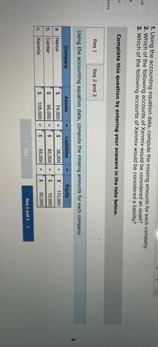 accounts LO A1, P2 The owner of Neros company has hired you