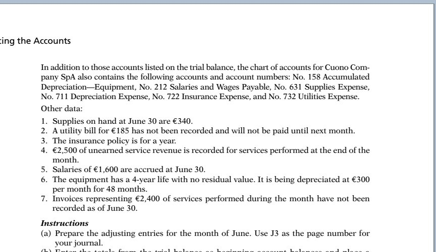 Ana's suggestions for what should be reported to prospective inves- tors conforms
