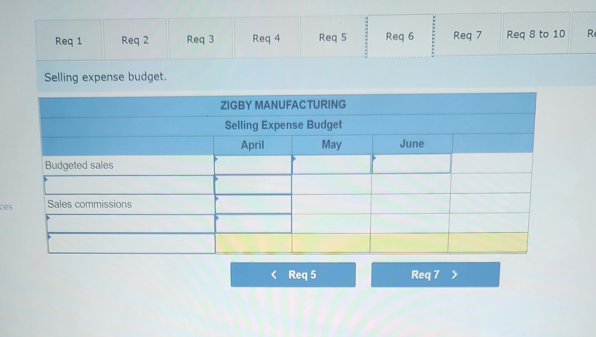 that cost $20 per pound. Company policy calls for a given month's