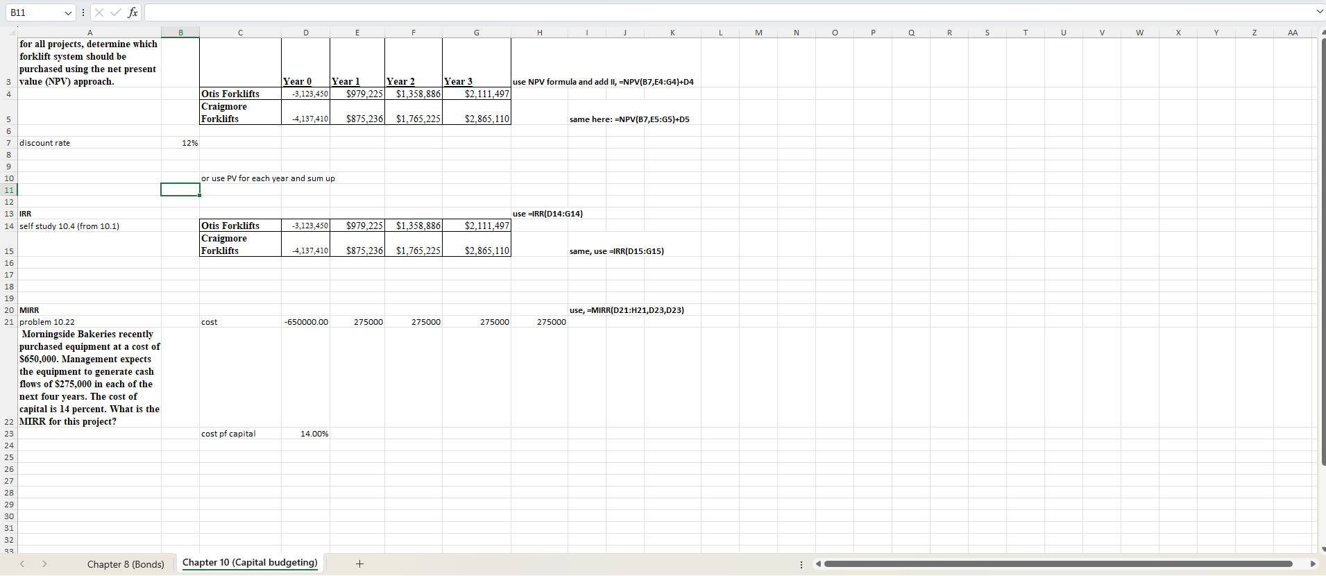  Can you complete this spreadsheet please? 