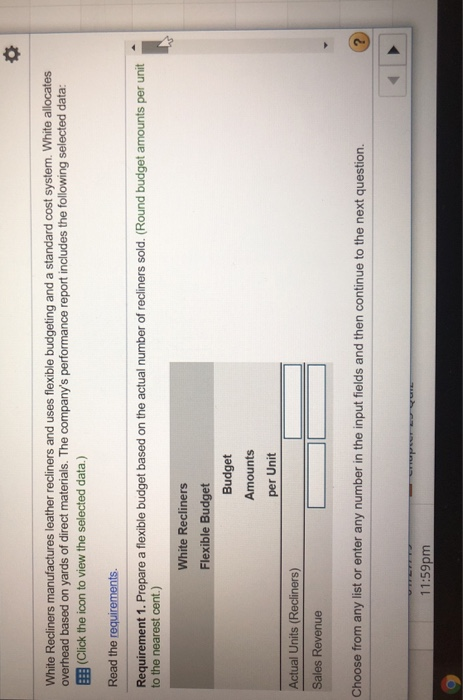 (1,000 recliners x $ 505 each) S 505,000 (980 recliners x $