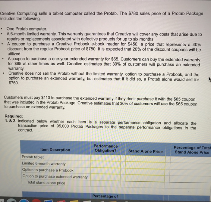  Creative Computing sells a tablet computer called the Protab. The $780