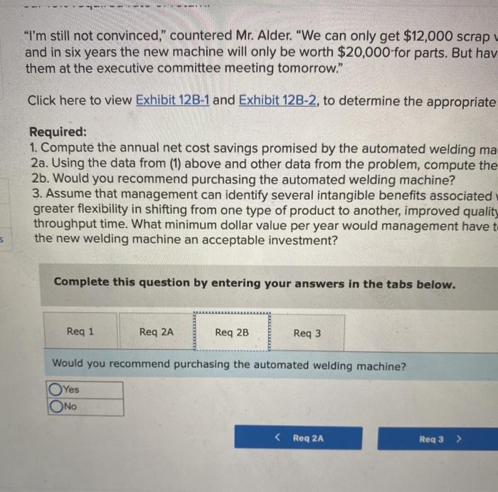 Alder, president of the Superior Equipment Company. That's a lot of money,