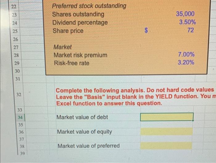 company's tax rate is 21 percent. Debt: 10,000 6.4 percent coupon bonds