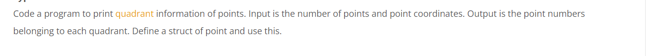 Please solve this question using C programming language. Code a program to