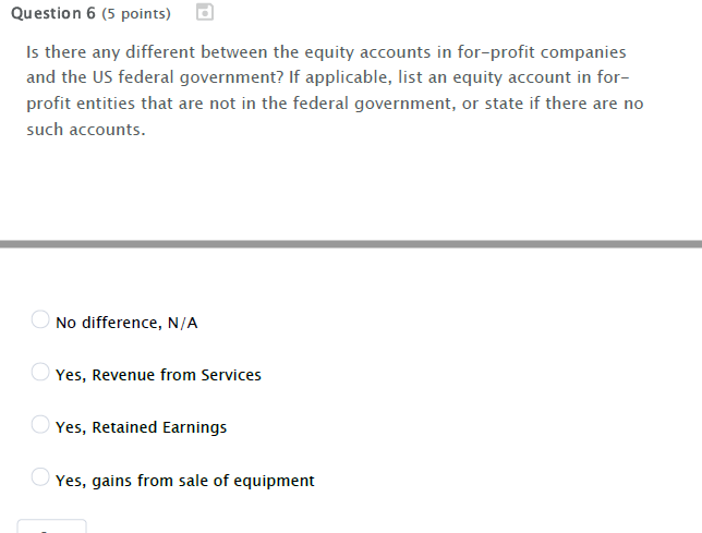 equity accounts start? Provide an example of an equity account for the