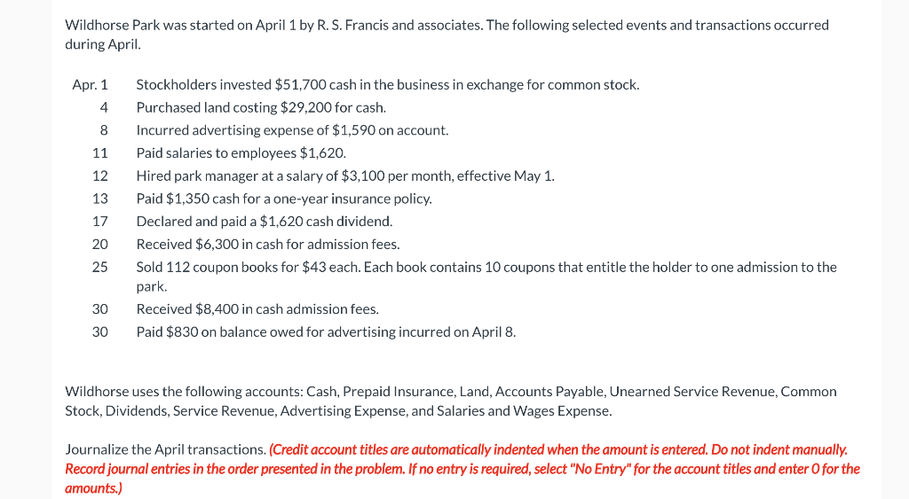 Fix the red boxes with the correct terms and numbers Wildhorse