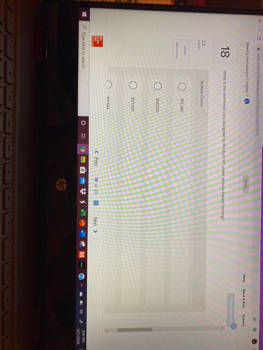 the activity-based costing system allocates two overhead accounts-equipment depreciation and supervisory expense