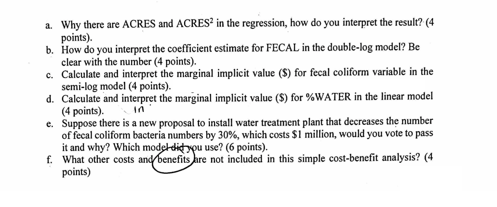 (80 points) 1. (26')The question is based on one paper that uses