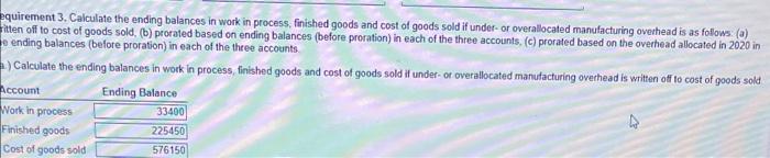 the result as a whole number.) Requirement 2. Compute the amount of