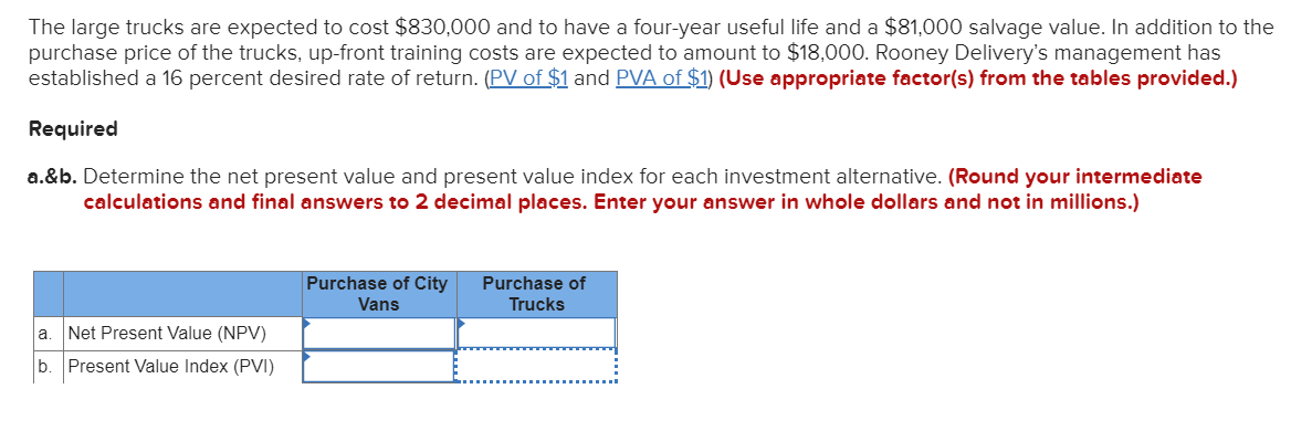 opportunities LO 10-2 Rooney Delivery is a small company that transports business