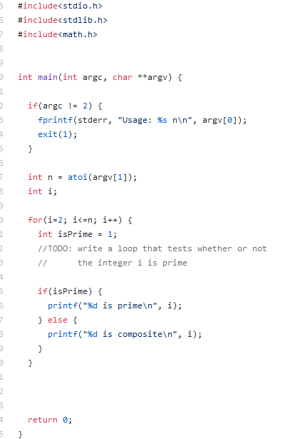 an integer is prime (cx: 2, 3, 5, 7, etc.) if it