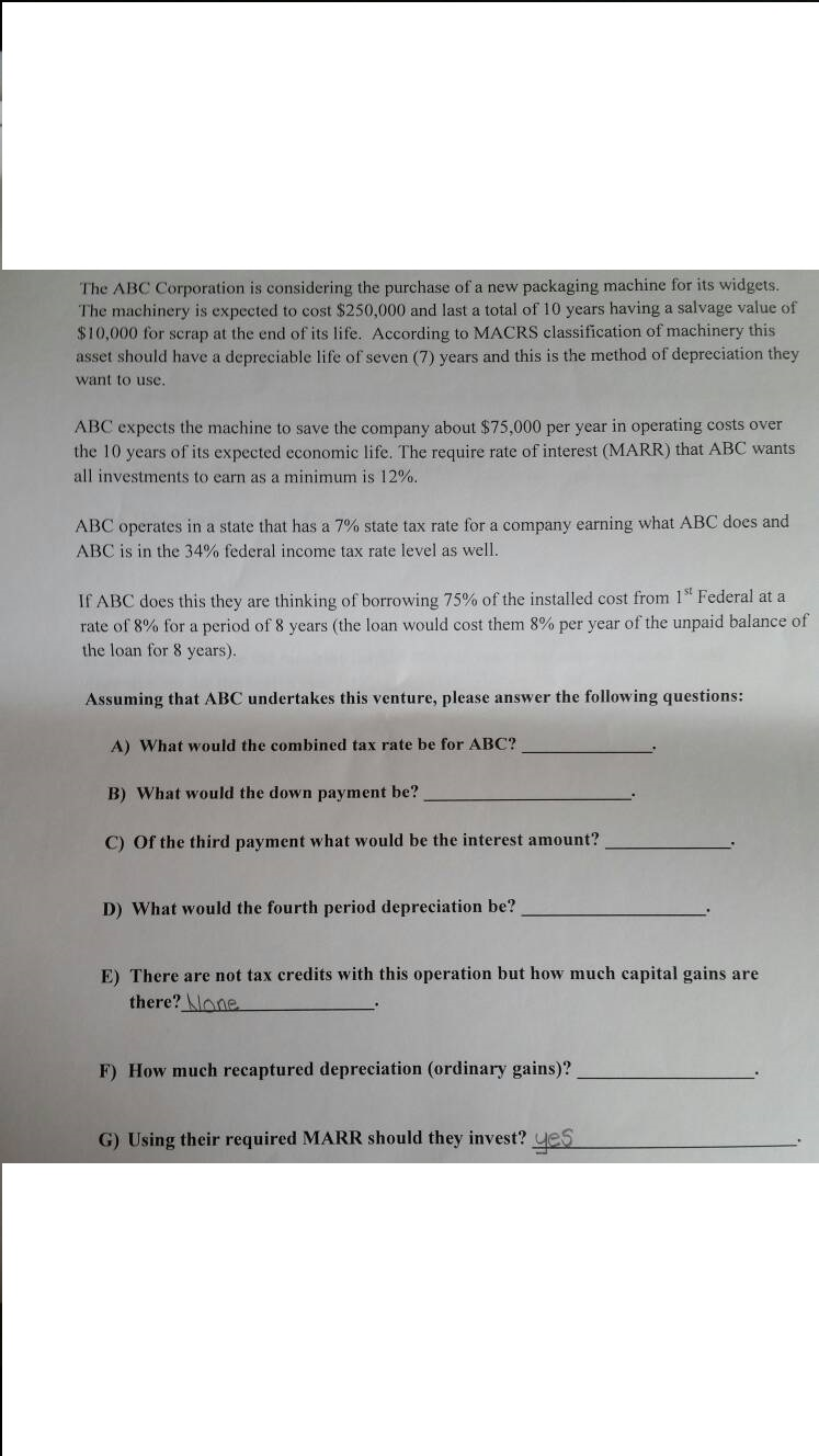 What I have written down is confirmed correct from my professor. The