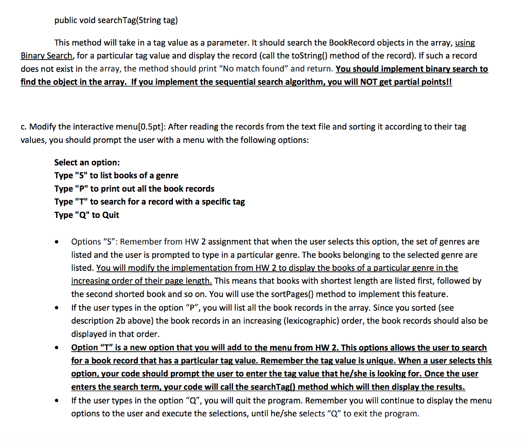 int recordNo; String title; String []authors; BookGenre genre; String tag; int pages;