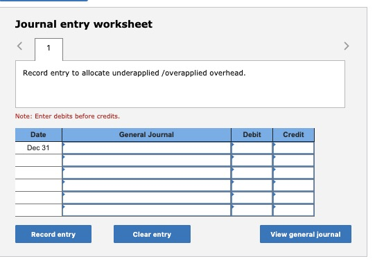 produced during 2017 by using the following cost predictions: overhead costs, $850,000,