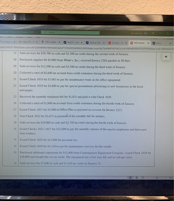 Balance - $234,320 Worksheet - $11,933 Net Income - $28,122 Post Closing