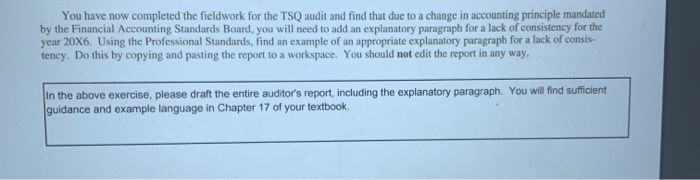 and wash aggregate products. By 20X3 the sand and gravel operation was