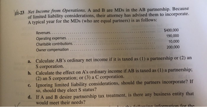 Answer the following question lart a, b, c and d 1-23 Net