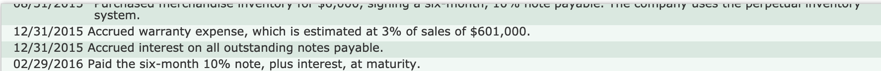 2015 and 2016. Requirements: The accounts used by Houston Pharmacies are provided