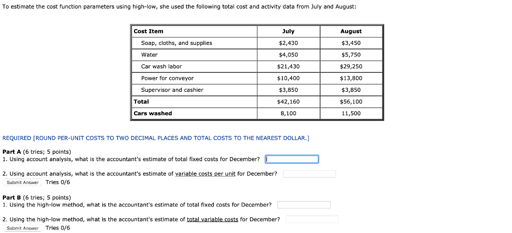 Info In Part A of this problem, you are asked to do