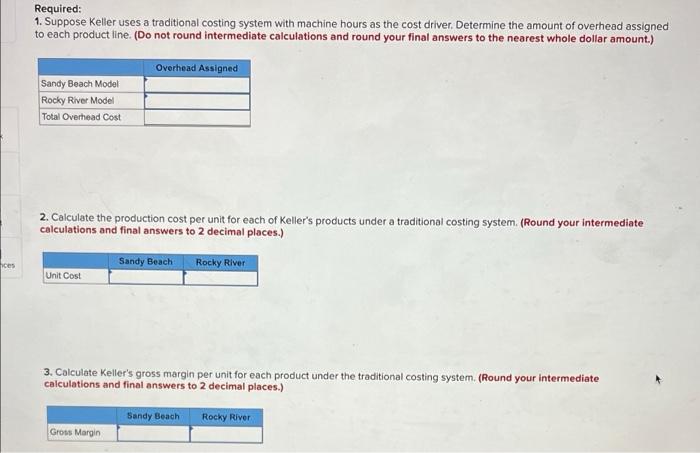 4-1, 4-3, 4-4, 4-6] Keller Company makes two models of battery-operated boats,