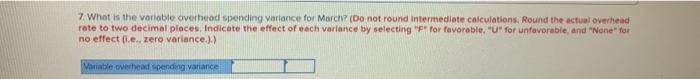 the actual overhead rate to two decimal places indicate the effect of