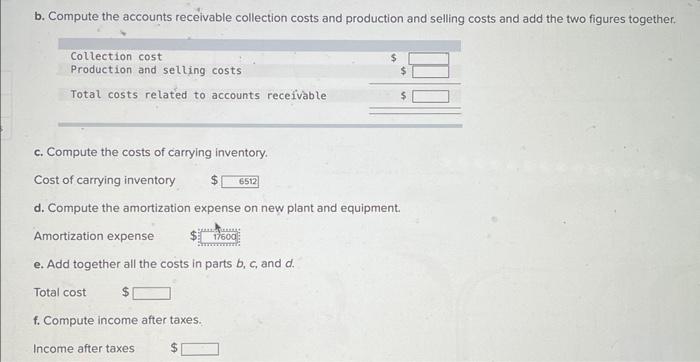 annual credit sales by $704,000. The company has a 30% cost of