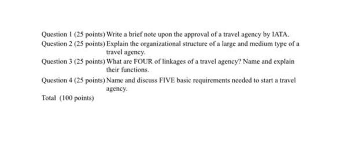  Question 1 (25 points) Write a brief note upon the approval