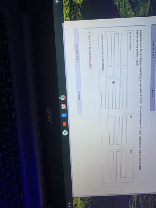  Question 3 of 5 1 Points Equipment used for developing and