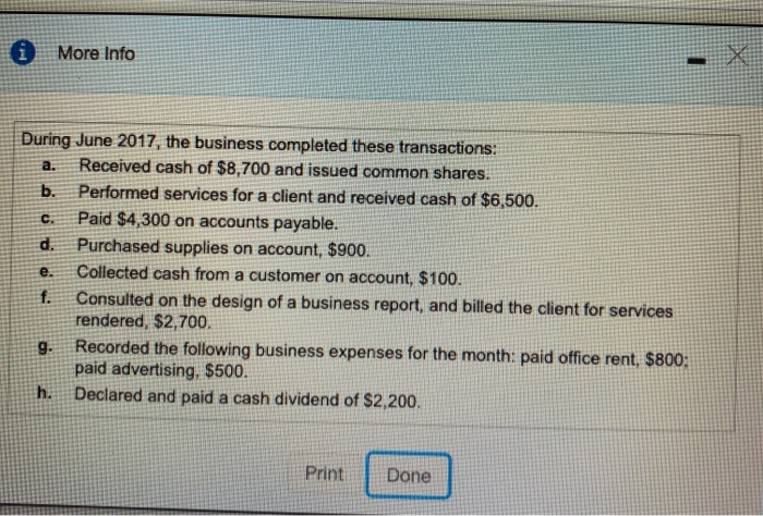 of 2 (1 complete HW Score: P2-33A (similar to) The following amounts