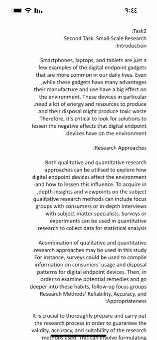 proceeding with any research work writing. While doing this go through a