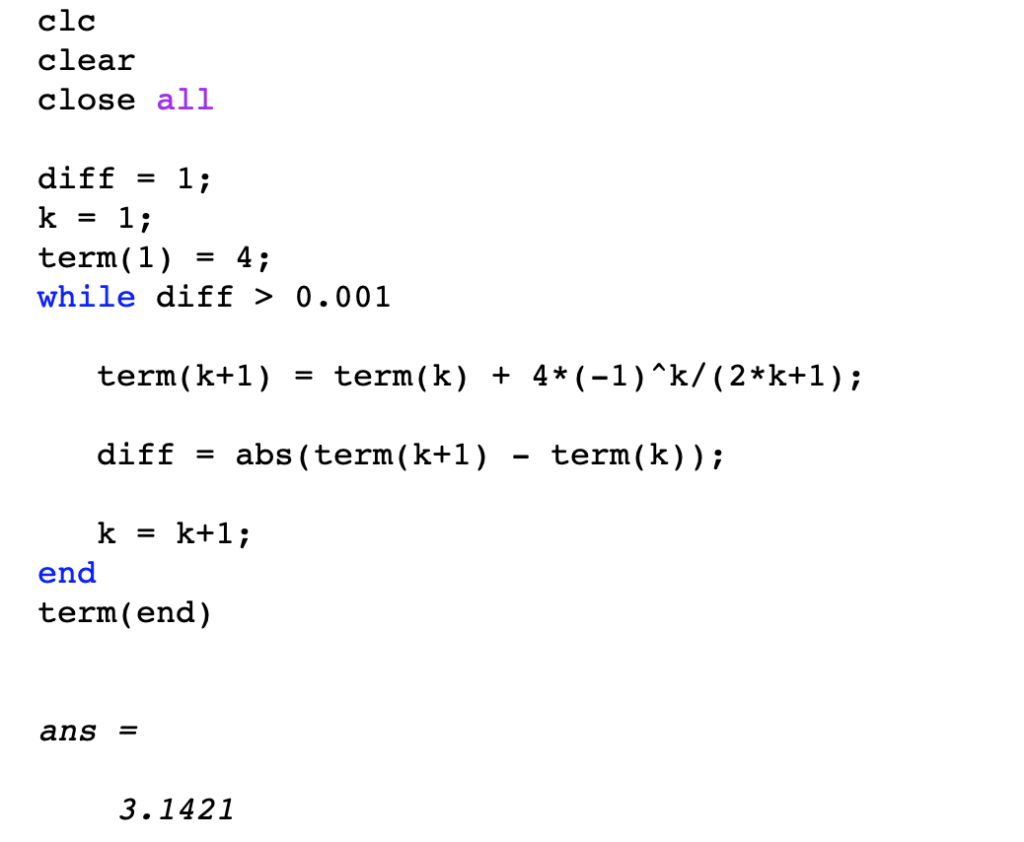 question, The directions said to use a while loop to solve this