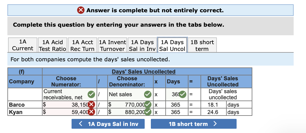 statements of two companies competing in the same industry follows Cash Barco