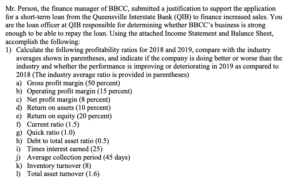firm for kitchen appliance manufacturers. The consolidated income statement and balance sheet