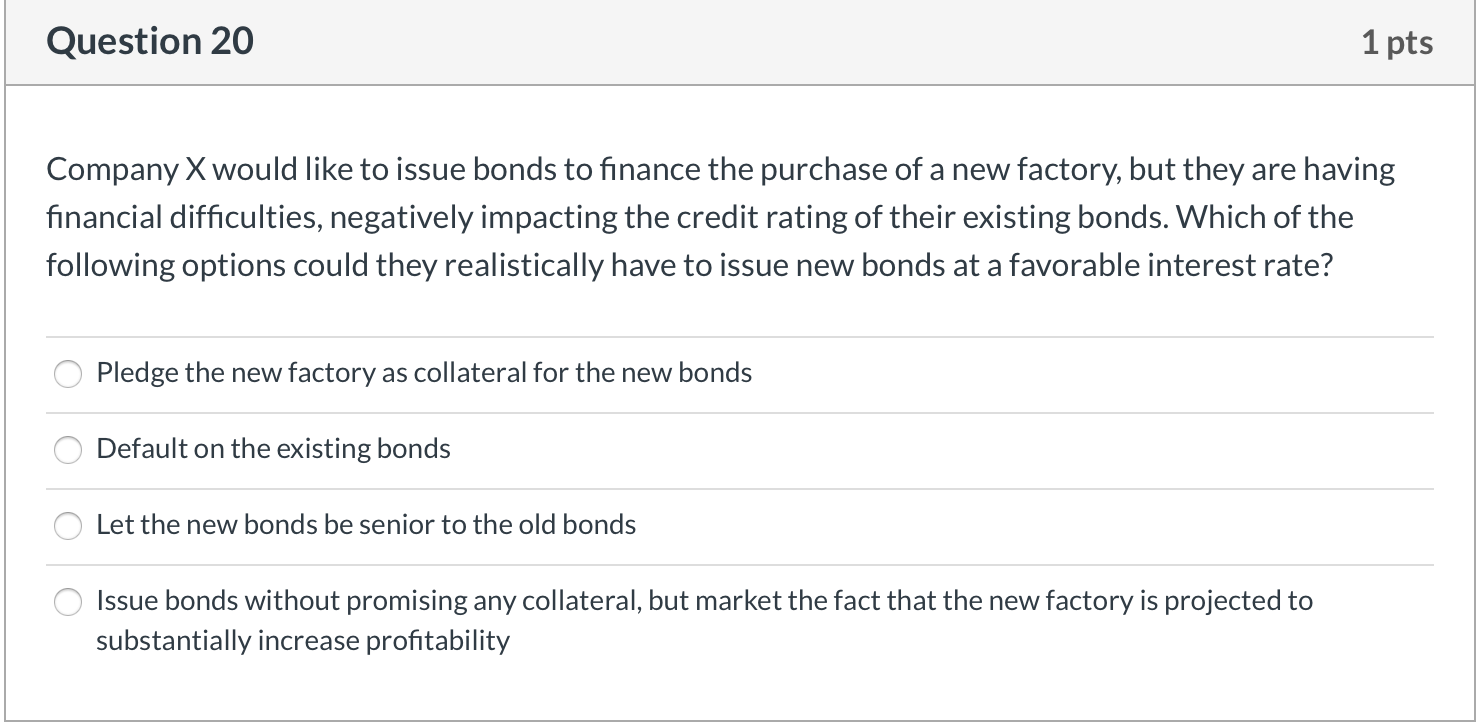 Bond A is convertible, that is it can be exchanged by the