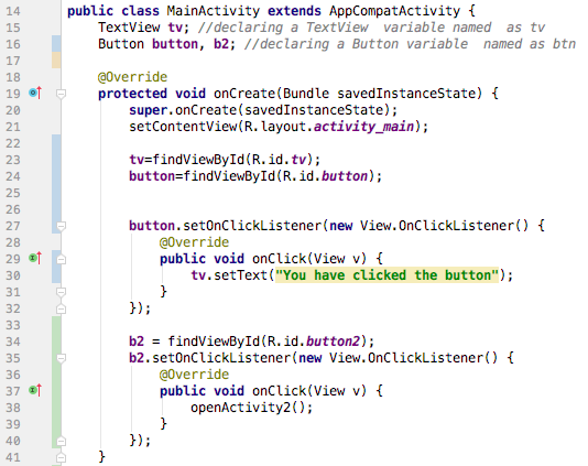  I need help with my android studio app. When a button