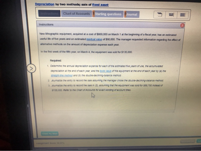 a useful life of three years, or 18.000 operating hours, and a