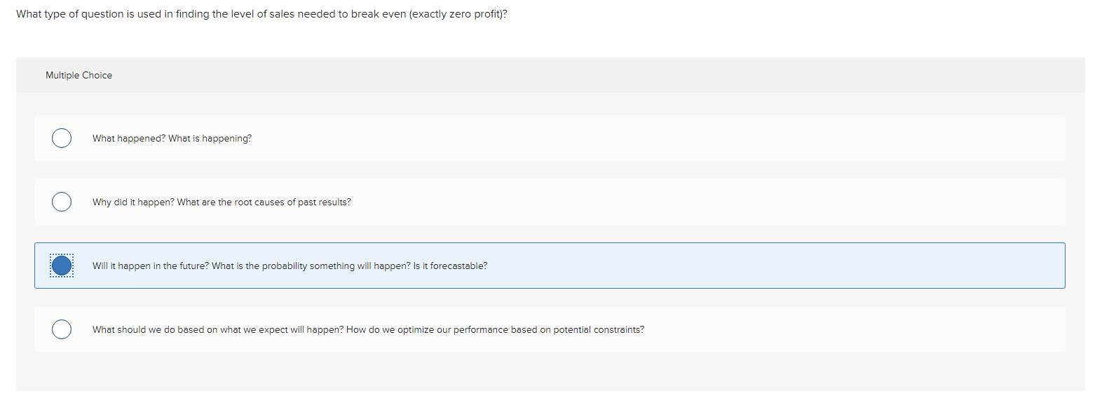 I got D for both answers is that correct? What type