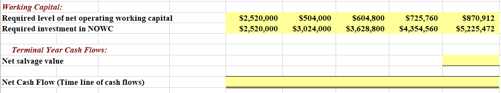  Given this information: Snow Inc. has developed a powerful efficient snow