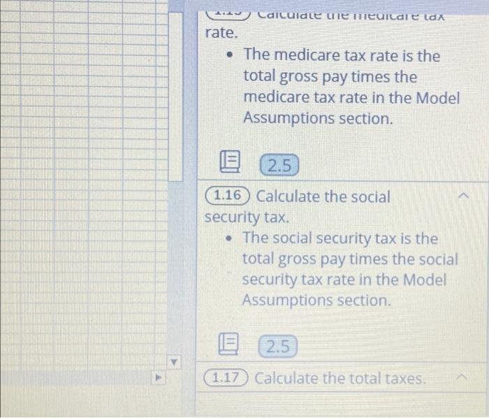 security tax is the total gross pay times the social security tax