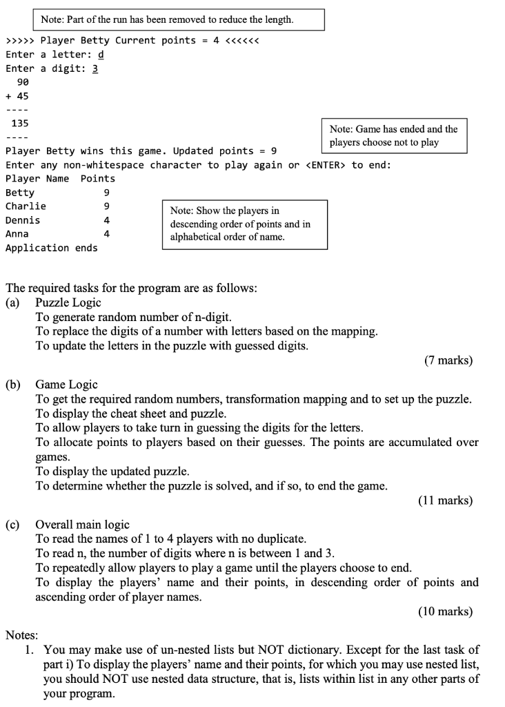 to play with addition puzzles using n-digit numbers where n is a