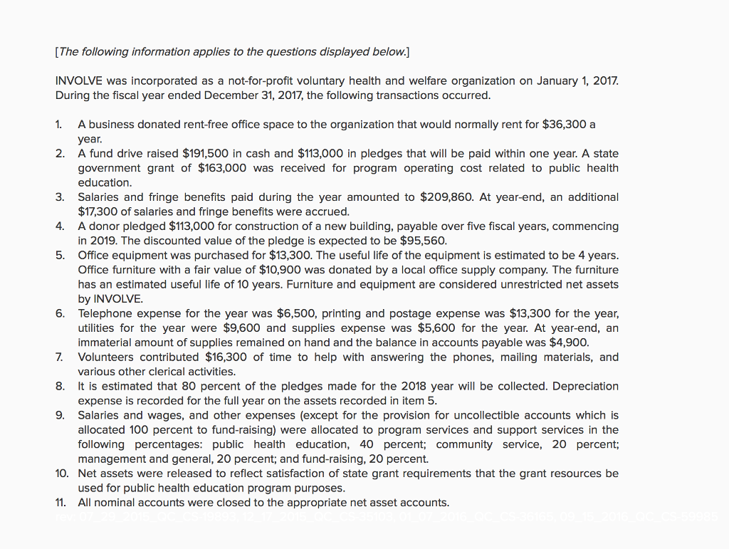 I need help with A, B, C, D! Thanks. [The following information