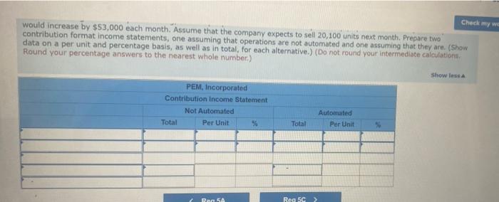 in unit sales and dollar sales 2. The president believes that a