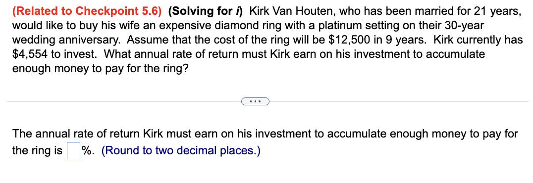 $996.74 if it's invested at 8 percent compounded annually? The number of