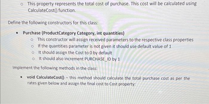 John_A1) to accomplish the following task: ProductCategory enum Create an enumeration named