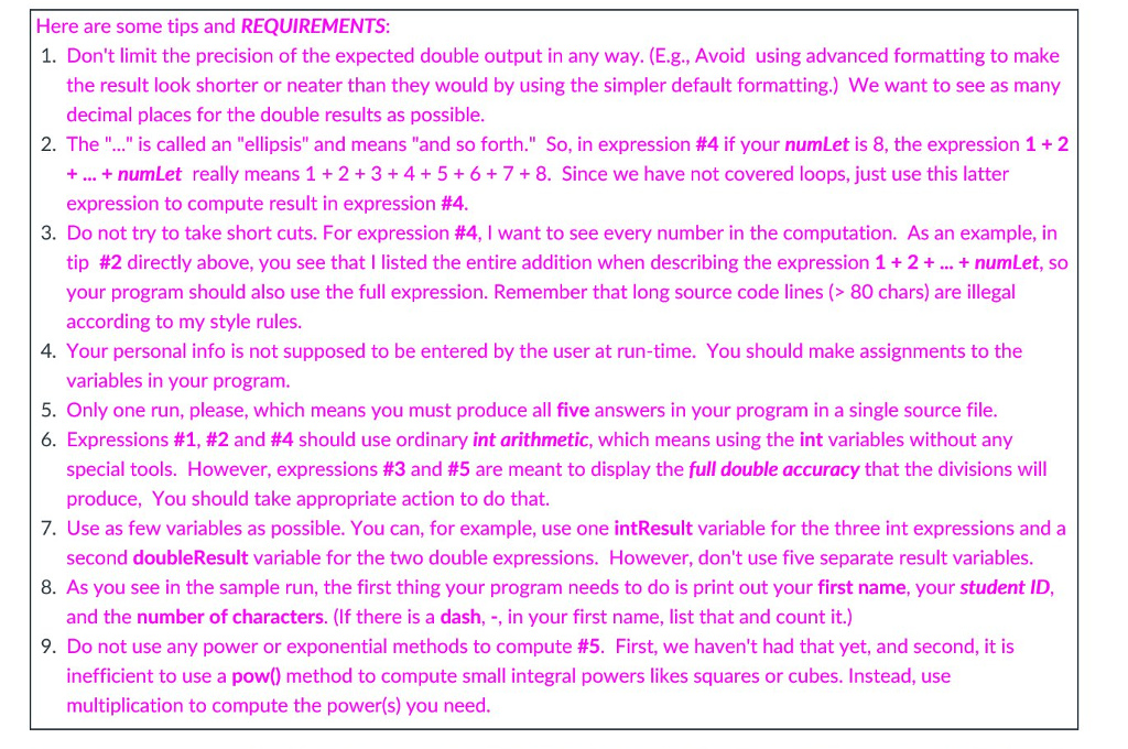 a test of programming or mathematical skills. This week, the explanations of